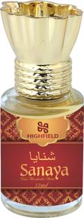 HIGHFIELD Sanaya Attar | Arabic & French Blend | Unisex Longlasting Roll-On 12ML Floral Attar