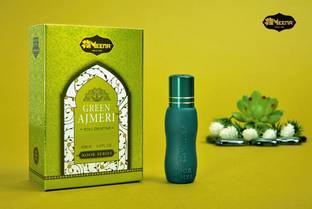 MEENA Green Ajmeri a LEAFY GREEN WOODY AMBER Herbal Attar