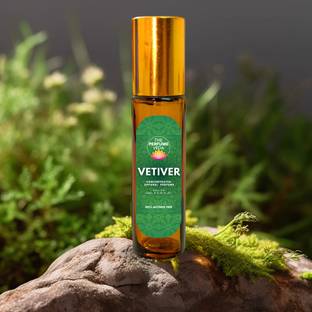 THE PERFUME VEDA Ruh Khus Attar (Vetiver) with Earthy & Invigorating Aroma Floral Attar