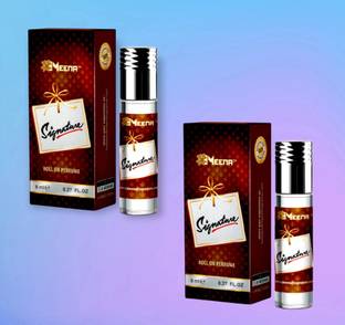 MEENA SIGNATURE 8ML(PACK OF 2) Floral Attar