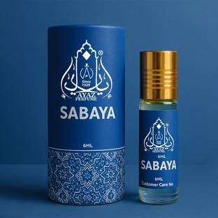 Ayaz Sabaya Attar Refreshing Citrus & Fresh Floral Fragrance | Long-Lasting Oil- 6ml Floral Attar