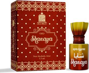 Adilqadri Shanaya Attar | Arabic & French Blend | Non-Alcoholic Roll-on Fragrance - 5.5ml Floral Attar