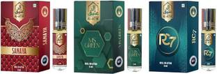 AL-ATIK Sanaya,Ms Green & RC 7 (K45 ) Floral Attar