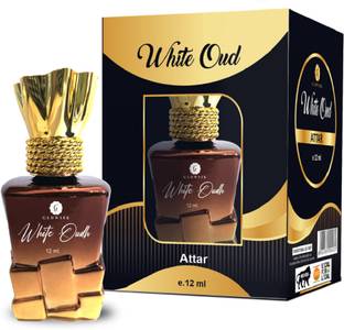 GLOWSIK White Oudh Attar | Strong Masculine | Long Lasting 12ml | Unisex | Roll On Attar Floral Attar