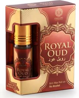 Girnar Follow Fragrances Royal Oud Real Arabic Luxury Attar Unisex Non-Alcohol Roll-On Floral Attar