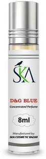 SKA D&g Blue Perfume | Alcohol-Free, Long Lasting Attar For Men & Women Floral Attar