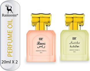RAMSONS SRF Raees & Aaisha Concentrated Perfume Oil Combo Floral Attar