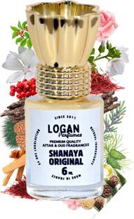 Logan Shanaya Attar Perfume 6 ML With Rose,Caramel, Raisin Notes Premium Fragrance Herbal Attar