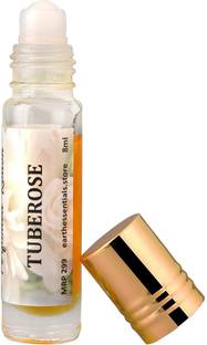 Earth Essentials Tuberose Attar, Perfume RollOn Scent Long Lasting Attar, Fine fragrance Etra Floral Attar