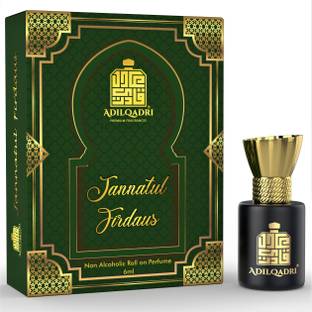 Adilqadri Jannatul Firdous Attar Non-Alcoholic, Long Lasting Roll-on Fragrance - 6ML Floral Attar