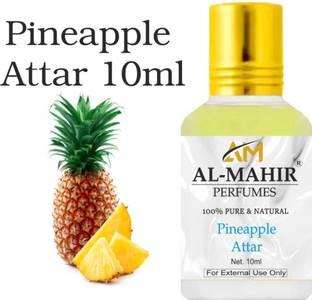 Al-Mahir Pineapple Attar 10ml For Unisex - Pure (Non-Alcoholic) Floral Attar Floral Attar