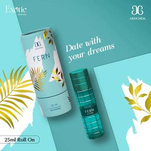 AROCHEM Fern 25Ml 100% Original Great Fragrance Long-Lasting (Unisex) Floral Attar
