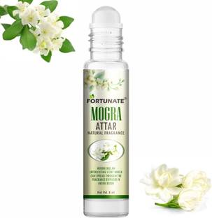 FORTUNATE Mogra Attar Perfume for Unisex - Pure, Natural Undiluted Herbal Attar