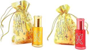 sun fragrances Ruh-E-Gulab Attar and Holy Sandal Floral Attar