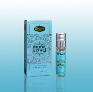 MEENA Musk Rizali a Premium 8ml Long Lasting Attar Herbal Attar