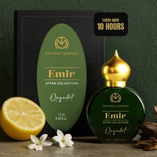 THE MAN COMPANY Alcohol-Free Attar Perfume for Men – Qayadat Emir Collection Floral Attar
