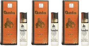 Balaji Chandan Roll on attar combo | Puja Scent |Handkerchief perfume| Floral Attar
