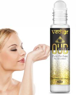 VEDEX Oud Attar Perfume for Unisex - Pure, Natural Undiluted | Herbal Attar