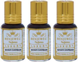 Menjewell Fragrances Shahi Darbar Attar 15ml(Natural Itra/Attar/ Perfume ) Floral Attar (Spicy) Herbal Attar