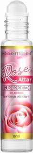 Kayamaya FRAGRANCES Rose Attar l 8 ml Roll-on Bottle l Long Lasting Herbal Attar