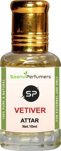 Saanvi perfumers Vetiver (Khus) Attar For Men & Women Floral Attar