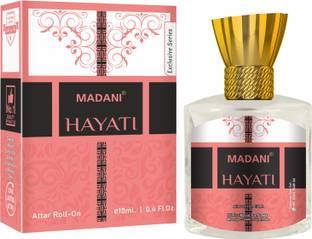 Madani Hayati Luxurious Unisex Attar Roll On 24 Hours Long Lasting 10 ml Floral Attar