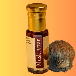 Pushpa Traders Musk Natural Attar – Perfume Oil | Long-Lasting | Unisex Musk Fragrance Herbal Attar