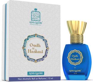 Adilqadri Oudh Al Hashmi Attar | Sweet Arabic | Unisex Non-Alcoholic Roll-On Attar-12ML Floral Attar