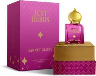 Just Herbs Garnet Glory Premium Attar ,Non-Alcoholic , Long lasting Floral Attar