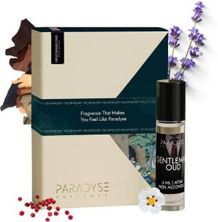 paradyse perfumes Gentlemen Oud Attar | 100% Natural, Alcohol-Free | 6 ml Floral Attar