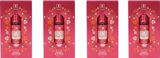 AROCHEM Real Rose Attar Long Lasting Fragrance No Alcohol Pure Perfume 6ML(Pack of 4) Floral Attar