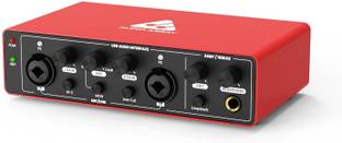 Audio Array AI-04 Red Professional 4 Channel Recording Studio Digital USB Audio Interface