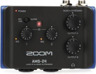 ZOOM AMS-24 | 2-In, 4-Out Audio Interface