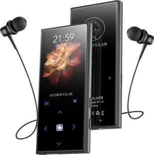 AUDIOCULAR M21 16GB Portable Mp3 Music Player with Bluetooth, 2.4” LCD Touch Screen 16 GB MP3 Player