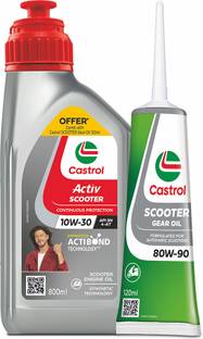 Castrol Engine Oil, Gear Oil Combo