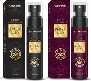 VRPRIME Dark Musk, Berry Bliss Car Freshener Spray VPRCARPERF25