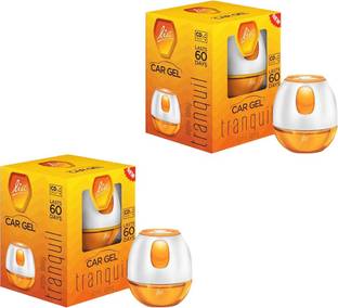Lia Car Tranqull(Alphine Valley) Gel Perfume, Dashboard perfume 45 grams Combo