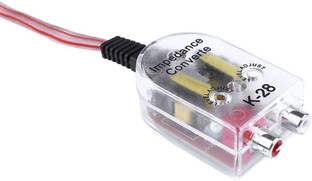 Motopex Vehicles Auto Car High to Low Impedance Converter Adapter (Pack of 1) Combo