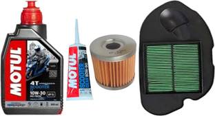 MOTUL SCOOTER LE 10w30 & Scooter Gear - 80w90 &Air and Oil Filter Combo