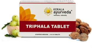 Kerala Ayurveda Triphala Tablet Helps with Gut Health, Constipation 100 Count