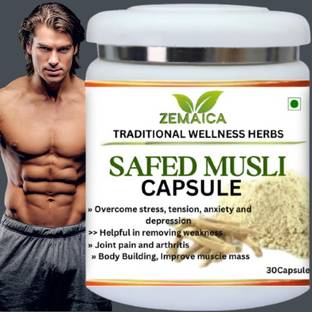 ZEMAICA Safed Musli Natural & Organic Safed Musli Health Good Active Body