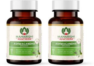 MAHARISHI ayurveda Organic Ashwagandha | Rejuvenate Mind & Body | For Stress & Anxiety Relief