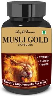 Way Of Pleasure Musli Gold With Mushroom Extract 60 Capsule For Men