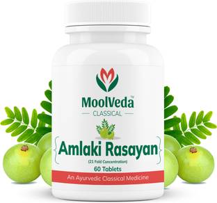 moolveda Amalaki Rasayan Tablet | Boost Imune Function | 60 Veg Tablets