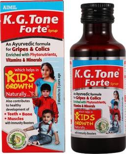 AIMIL K.G.Tone Forte Syrup |Natural Herbs for Kids Growth and Immunity Booster |
