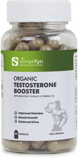 Simplifyn Ayurvedic Testo Booster for Men with Tribulus Terrestris & Ashwagandha