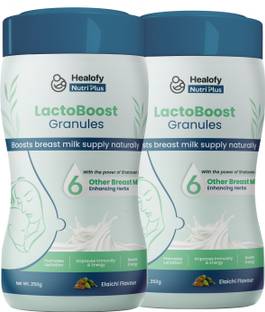 Healofy Nutriplus Breast Milk Enhancing | LactoBoost Granules| With Shatavari & Herbs |