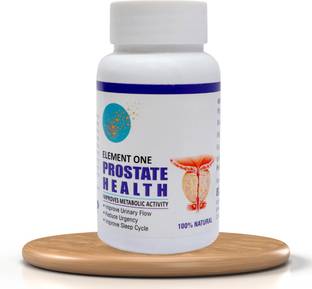 ELEMENT ONE Prostate Health Vegetarian Tablet with Saw Palmetto,Cranberry, Gokhru & Curcumin