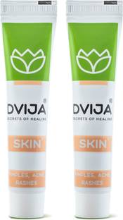 DVIJA Skin Cream - Pimples, Acne, Rashes, Scars, Insect Bites & Fungal Infections