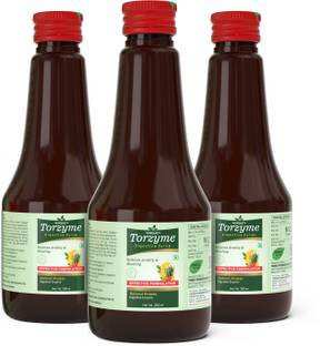 Torzyme -Torque's Naural Protein Digestive Enzyme Syrup - 200ml (Pack of 3)
